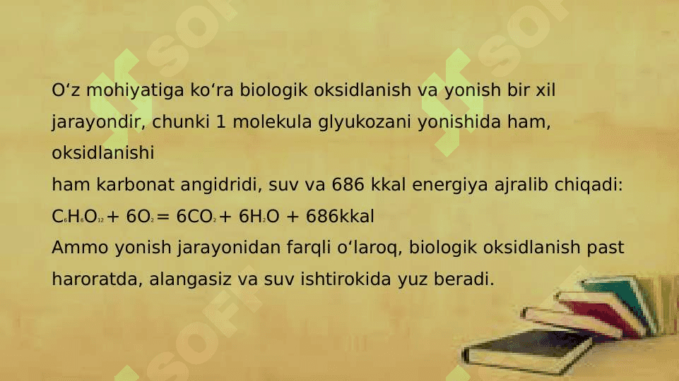 Biologik oksidlanish 4