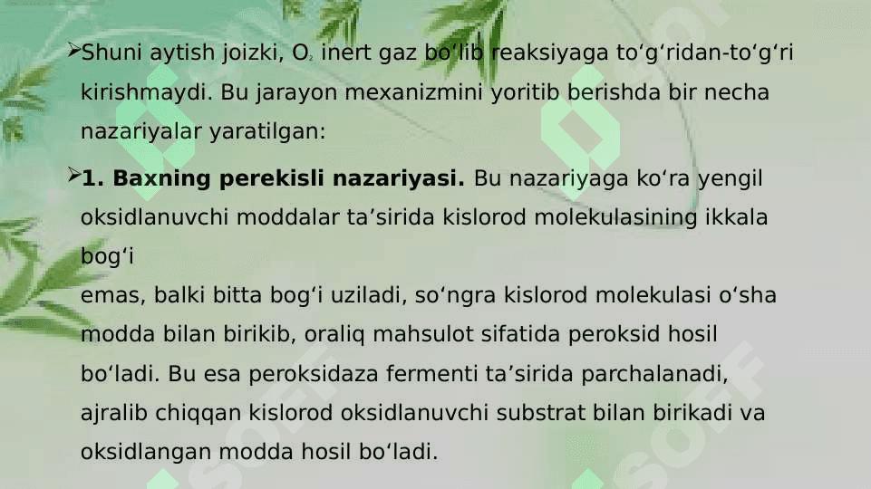 Biologik oksidlanish 5