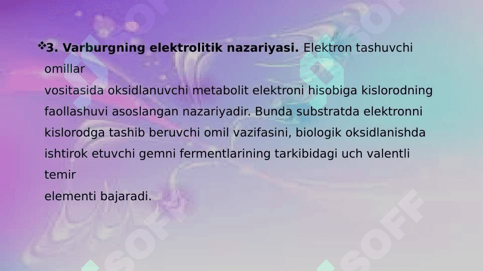 Biologik oksidlanish 7