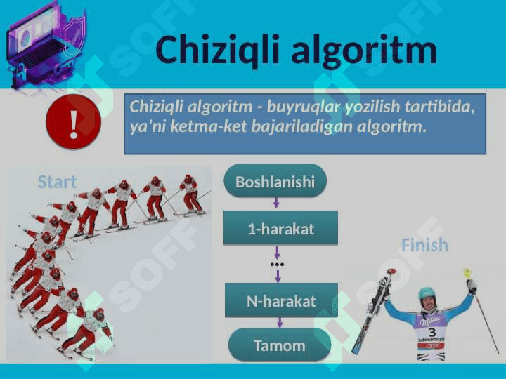 Sсratch muhitida chiziqli dasturlar tuzish 4