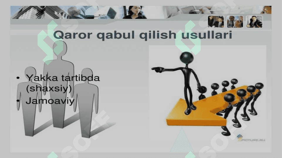 Moliyaviy qarorlar 2