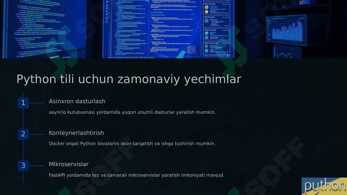Python dasturlash tilining dunyodagi ahamiyati 4