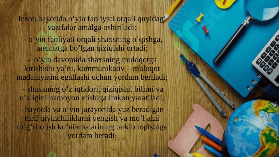 INTEGRATSIYALASHGAN TAʼLIMDA O’YIN TEXNOLOGIYALARDAN FOYDALANISH 3