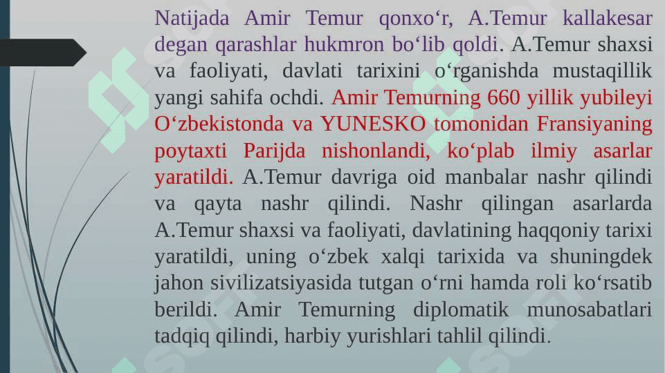 Amir Temur va Temuriylar davri tarixshunosligi 4