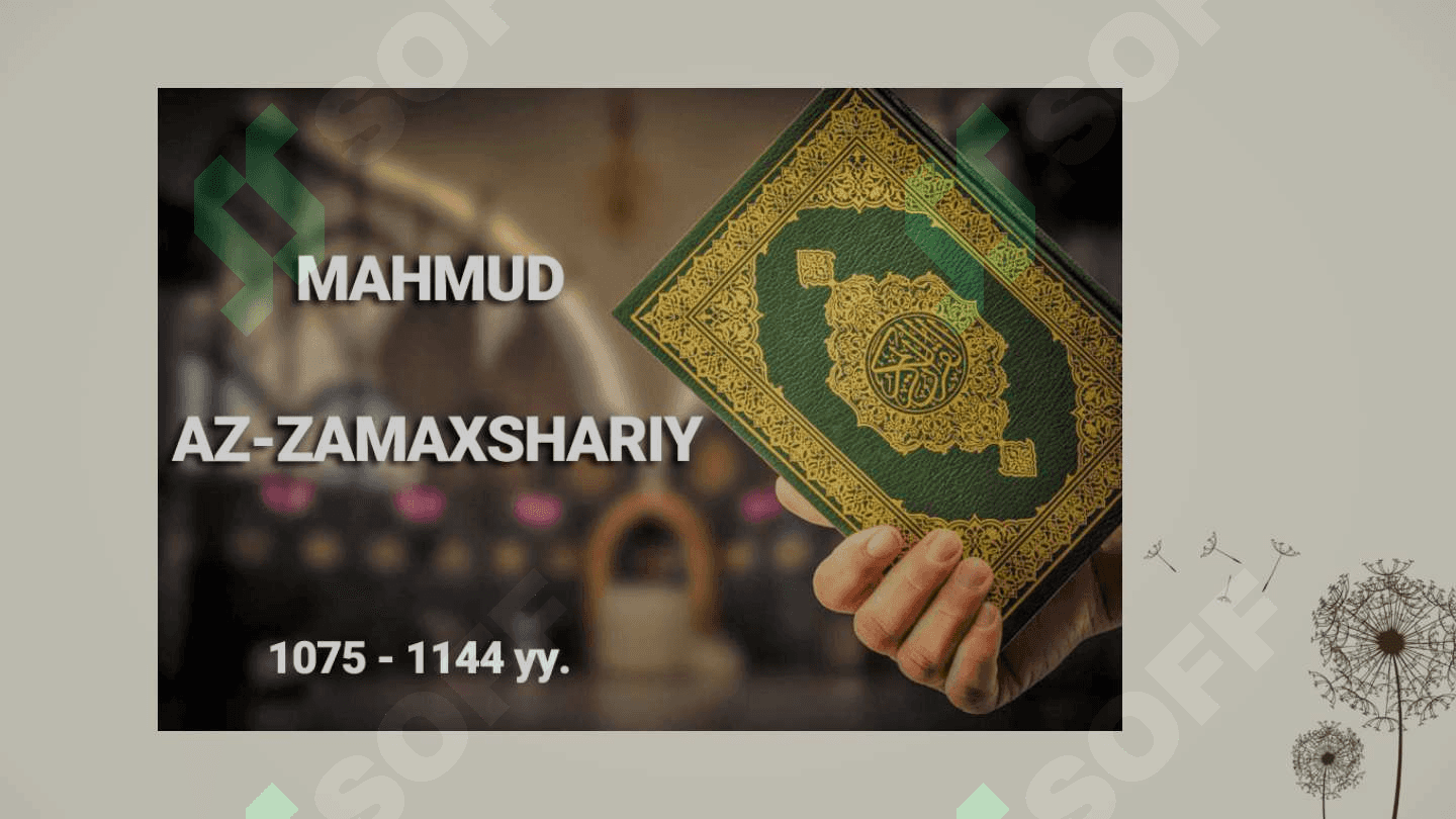 Abu-l-Qosim az-Zamaxshariy 2