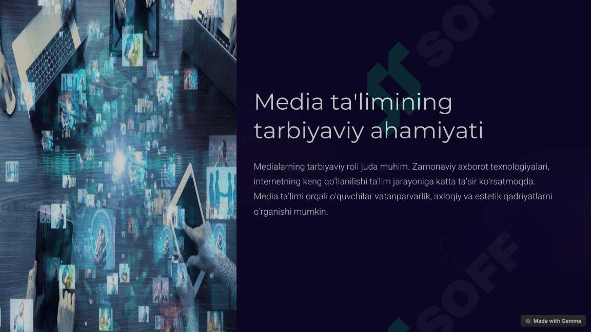 Media ta'limining  tarbiyaviy ahamiyati 2