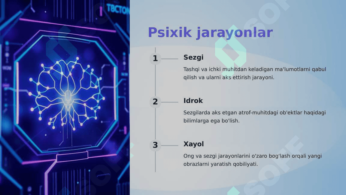 Psixik xususiyatlar 3