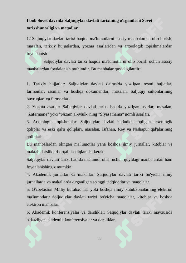 Sovet davrida Saljuqiylar davlati 6