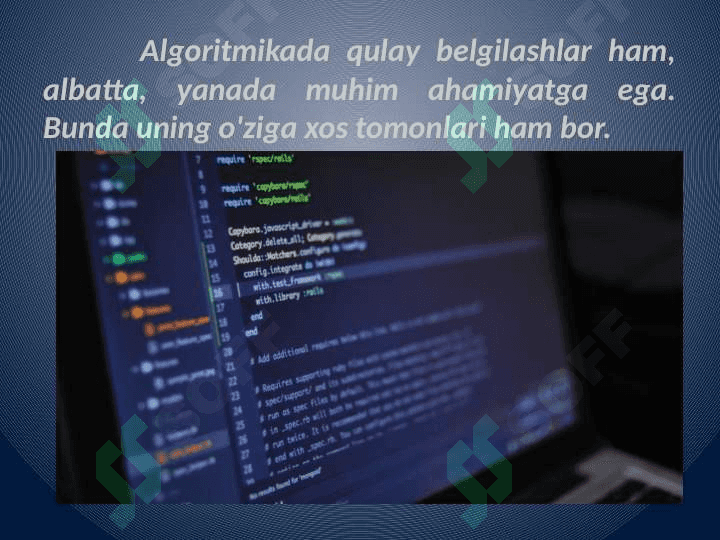Algoritmlar tahlili va ularni ishlab chiqish metodlari 5