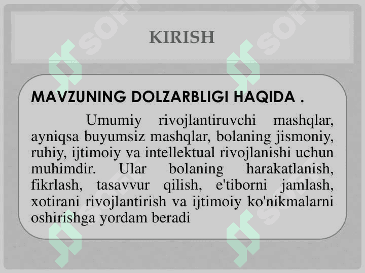 UMUMRIVOJLANTIRUVCHI MASHQLAR.(BUYUMSIZ) 3