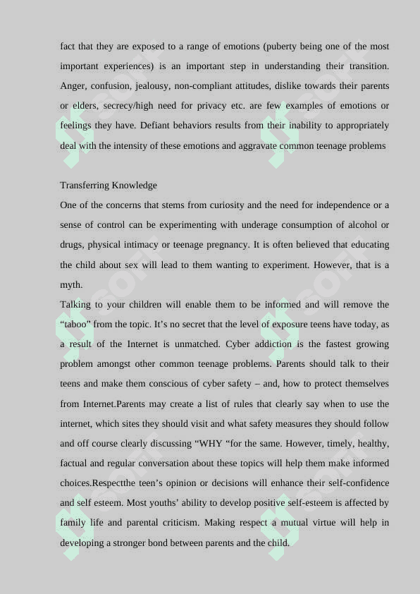 Find the solution to the Problems between youth 3