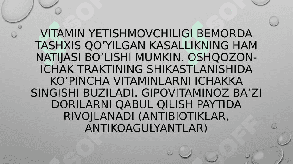 AVITAMINOZ 7