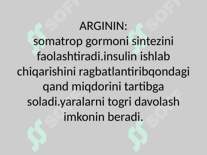 A-AMINOKISLOTALARNING –KOFERMENT GORMONLAR VA VITAMINLARNING TARKIBIY QISM SIFATIDA 4