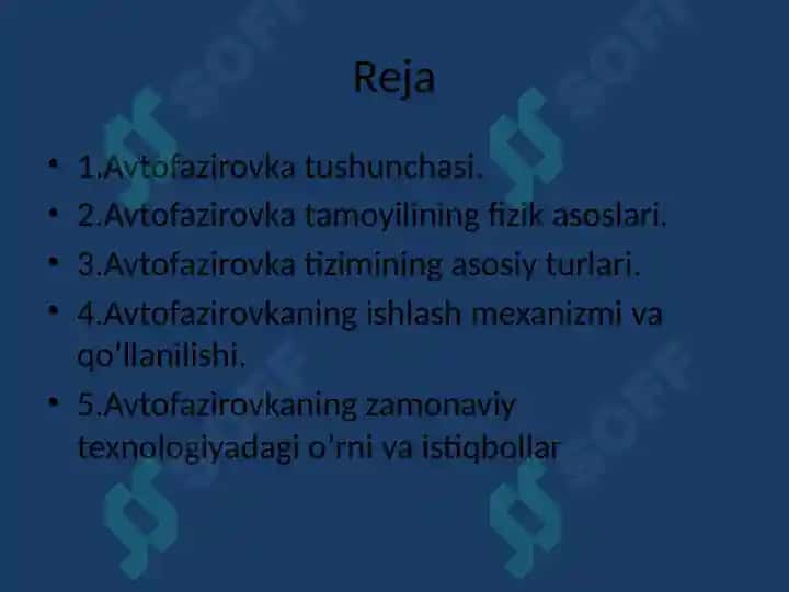Avtofazirovka tamoyili 2 2