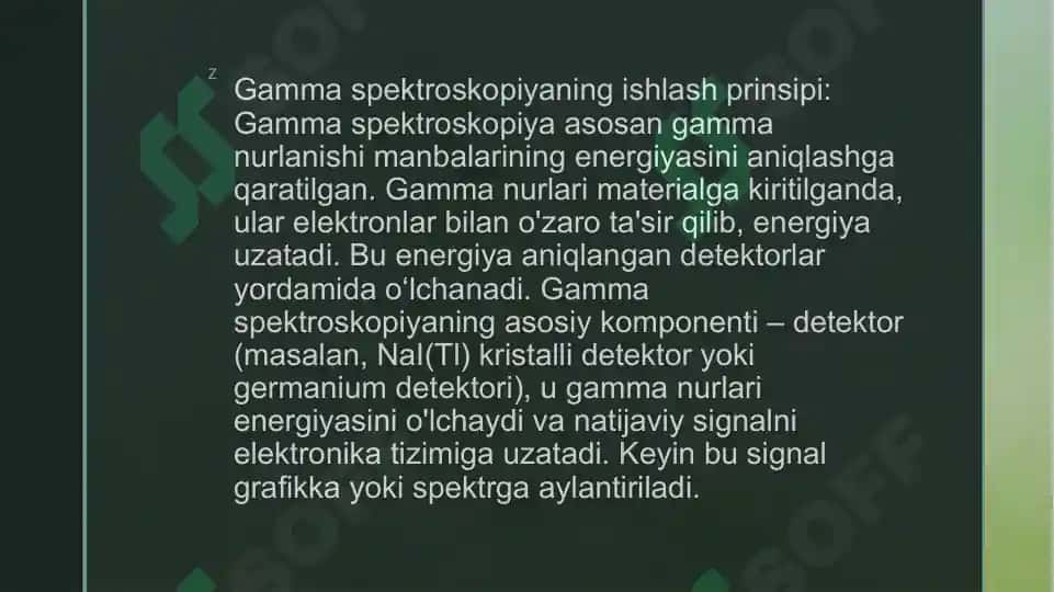 Gamma spektroskopiya asboblari 7
