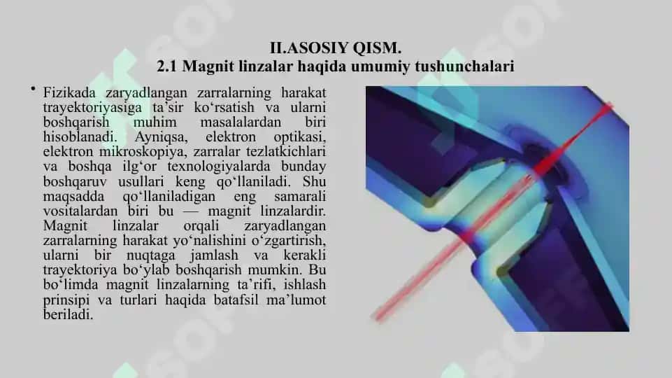 Magnit linzalar va ularning qo'llanilishi 4