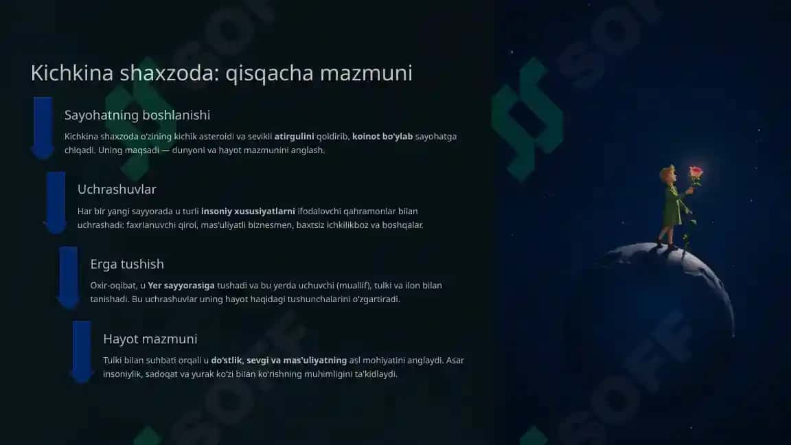 Kichkina shaxzoda: Inson qalbining sehrli sayohati 3