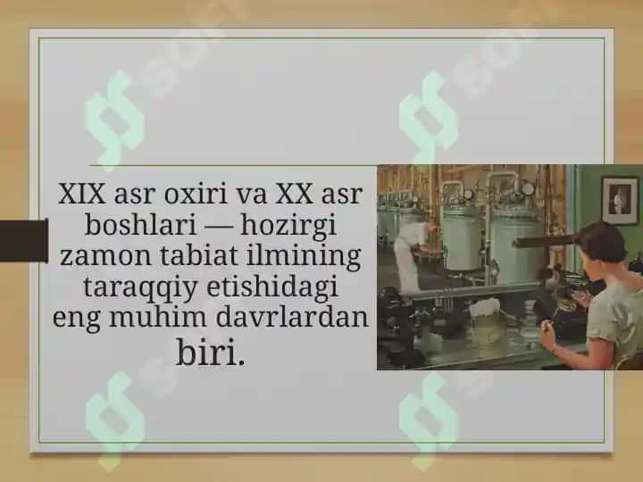 Aniq va tabiiy fanlar rivoji 2