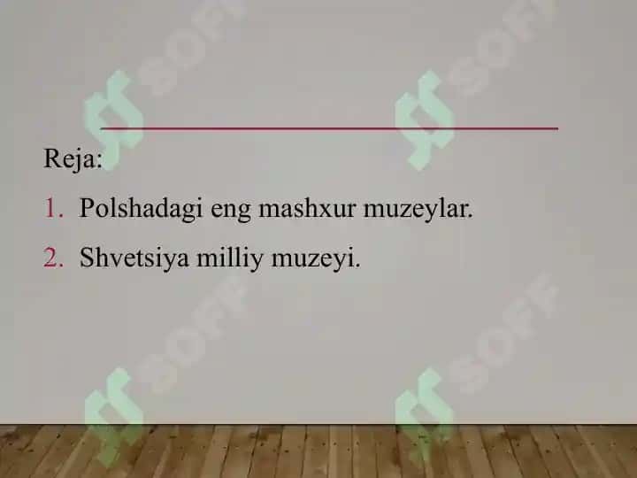 Shvetsiya va Polsha muzeylari 2