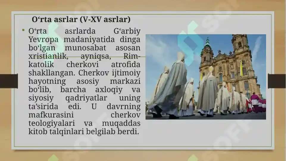 G`arbiy Yevropa sotsial tafakkurda dinga bo`lgan turli munosabatlar 4