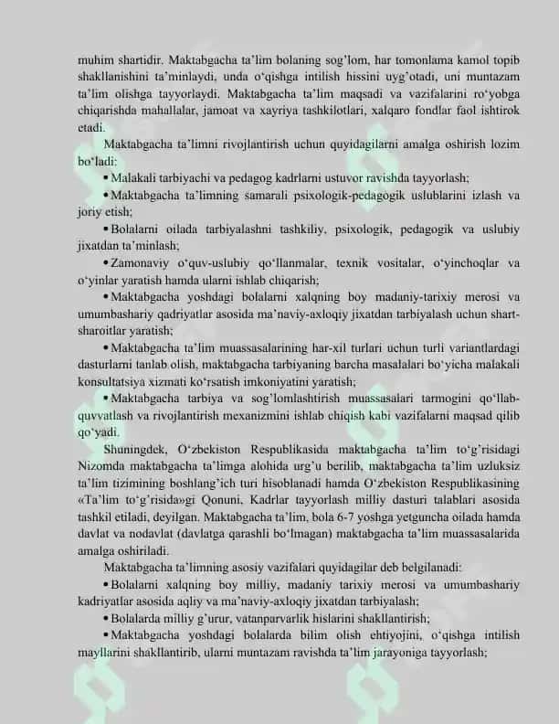 Bolalarni maktabga tayorlashda nutuq va sovodga tayorlash ishlari 4