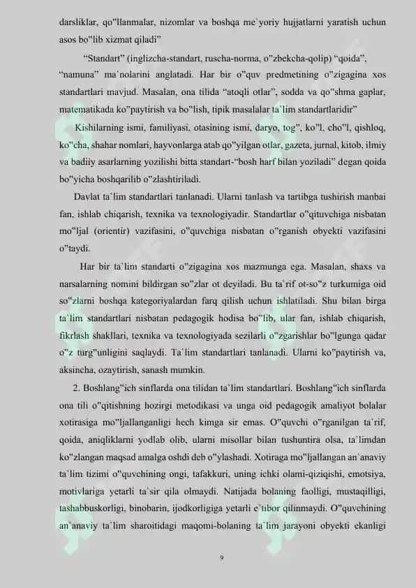 Boshlang’ich sinflarda “3- sinfda ona tili darslarida “Gap” mavzusini  o`rganish metodikasi” 8