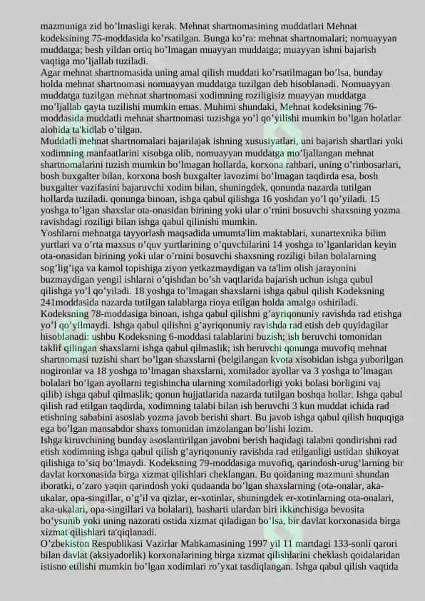 Mehnat nizolari 5