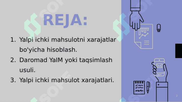 Yalpi ichki mahsulot ko'rsatkichlarining tahlili kamchiliklari va uni hisoblashdagi muammolar 2