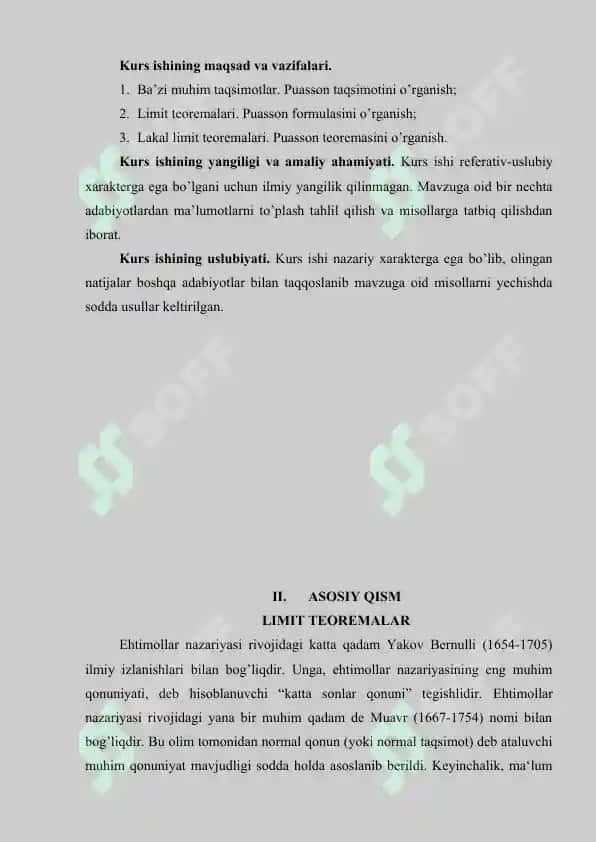 Puasson tenglamasi va uning uzluksizligi 8