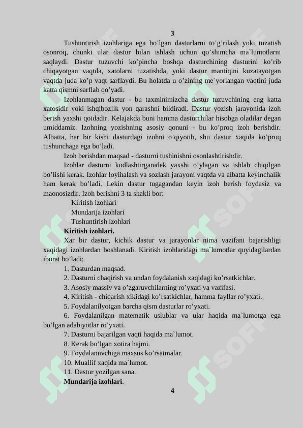 Dasturiy vositalarni loyihalash va ishlab chiqish_ESSEY 4