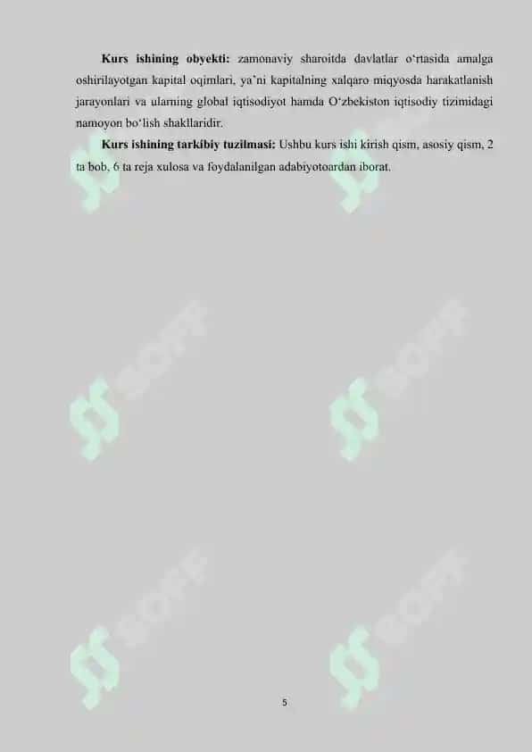Xalqaro kapital migratsiyasi tarkibi va rivojlanish tendensiyalari 4