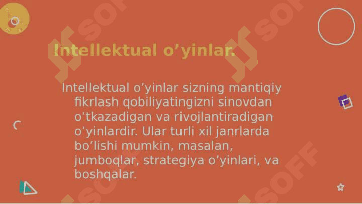 Maktabgacha ta'limda qoidali o'yinlar. 4