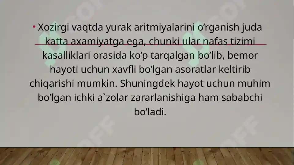 Yurak aritmiyalari 2