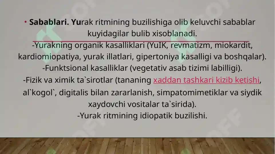 Yurak aritmiyalari 4