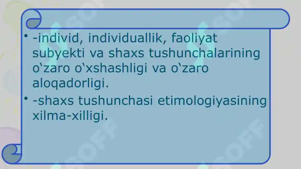 Shaxs og’ishgan xulqining determinatsiyasi va ijtimoiy va tabiiy birlik 5