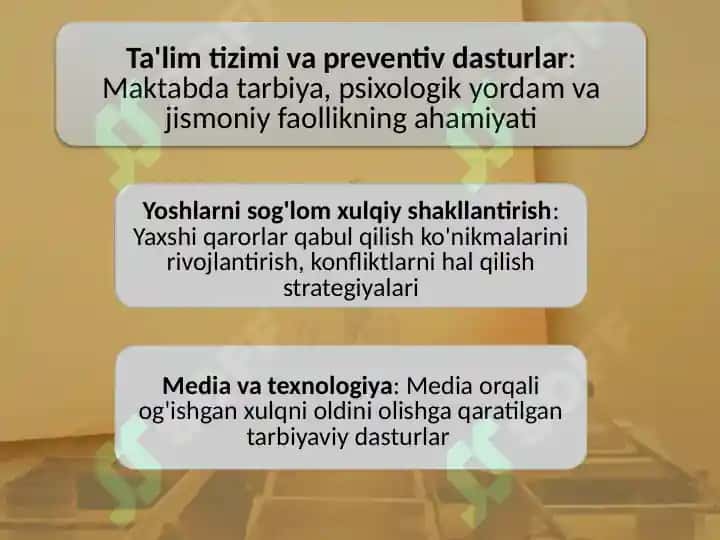 Og'ishgan Xulqning preventsiyasi va interventsiyasi 3