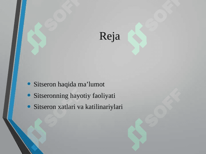 Sitseron xatlari va katilinariylari 2