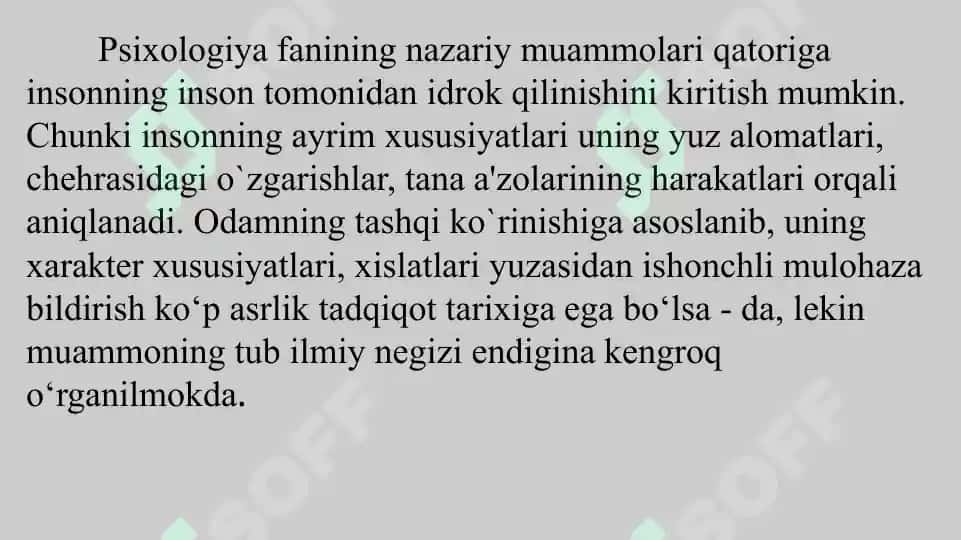 Qiyofa psixodiagnostikasi 3