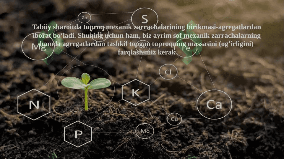 Tuproqning hajmiy og'irligini aniqlash 7