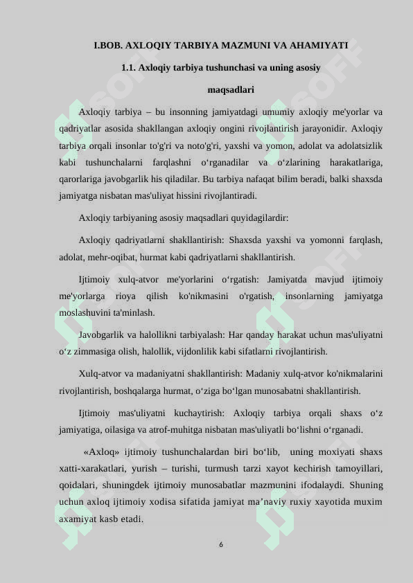 AXLOQIY TARBIYA BERISH VAZIFALARI,VOSITALARI 6
