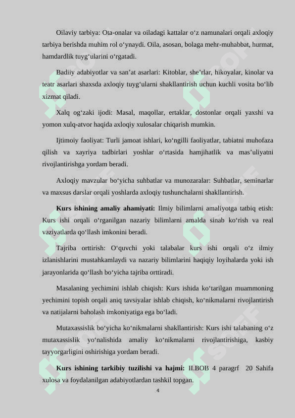 MAKTABGACHA YOSHDAGI BOLALARGA AQLIY TARBIYA BERISH MAZMUNI 4
