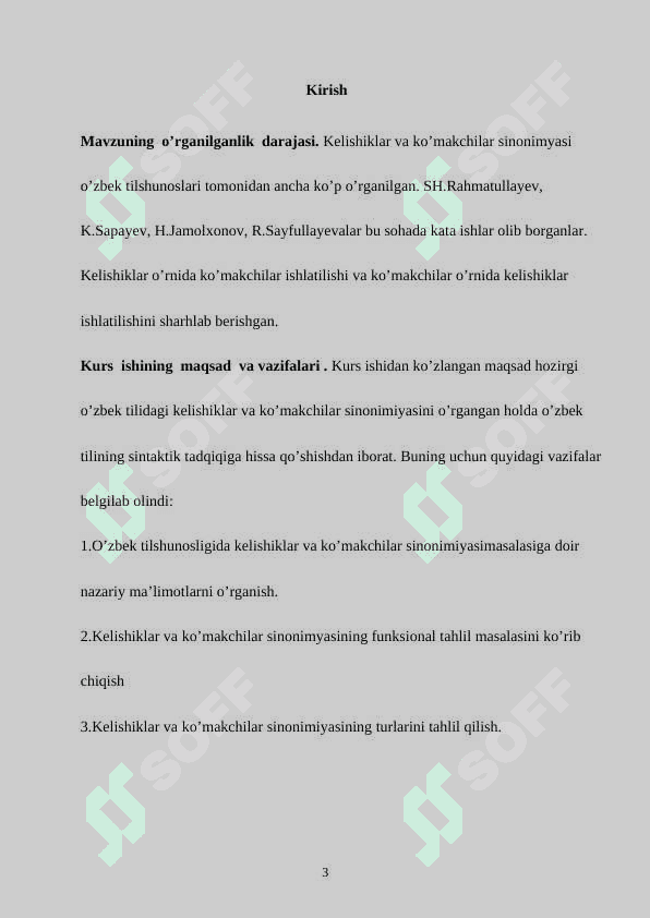 Kelishik va koʻmakchi sinonimiyasining taʼlim bosqichlari darsliklarida berilishi 3