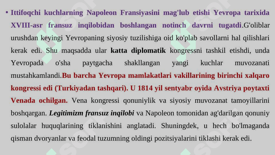 Xalqaro munosabatlarning Vena tizimi 2
