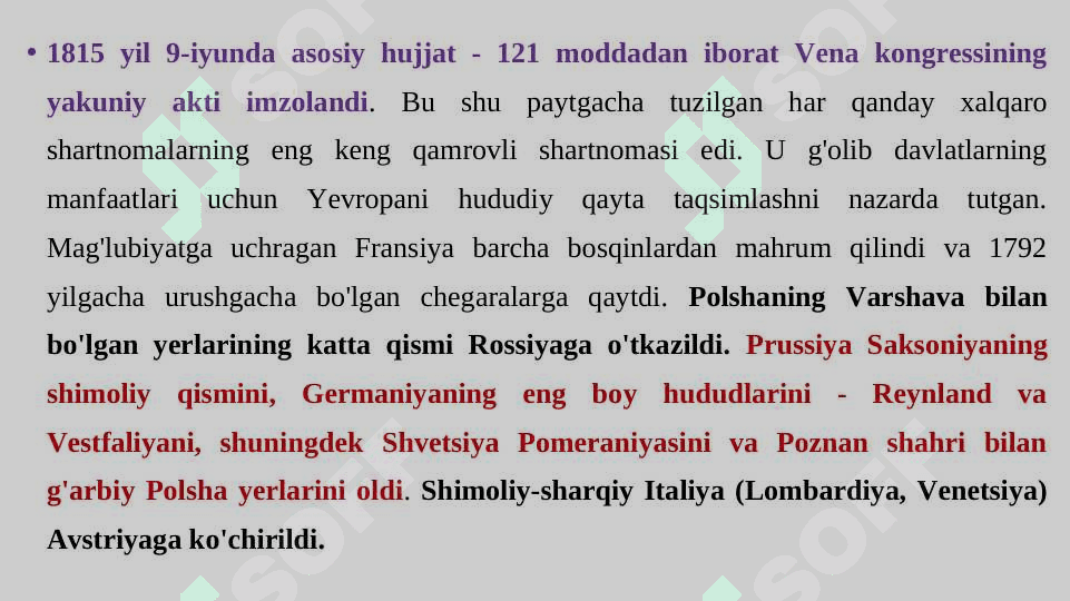 Xalqaro munosabatlarning Vena tizimi 5