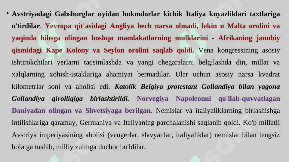Xalqaro munosabatlarning Vena tizimi 6