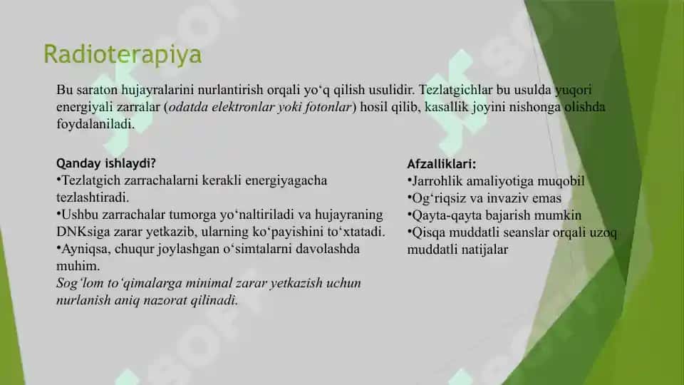 Tezlatgichlarning sanoatda va tibbiyotda qo'llanilishi 4