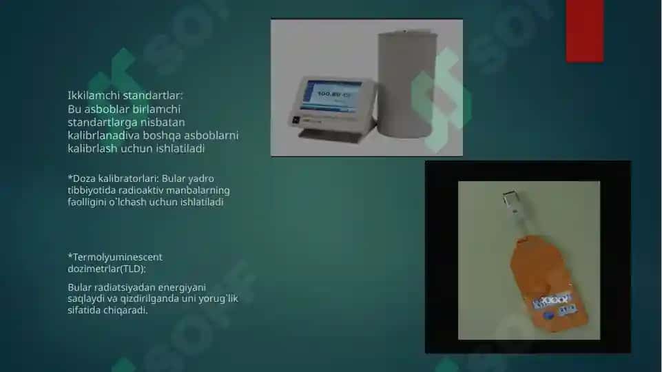 Xalqaror radiatsion doza kalibratsiya zanjiri 7