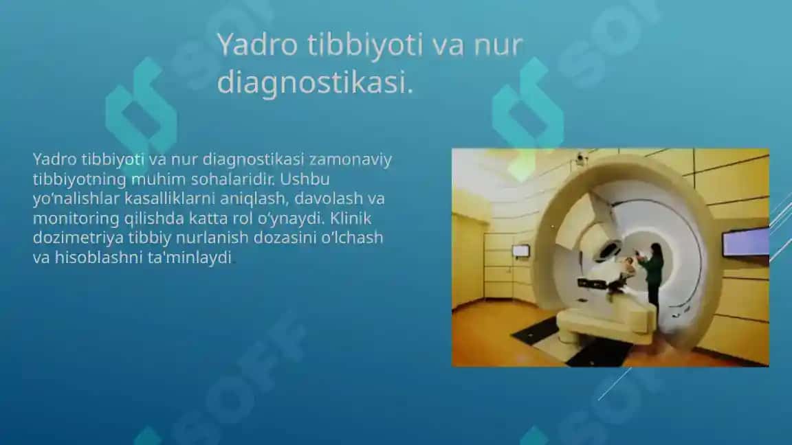 Yadro tibbiyoti va nur diagnostikasi 2 2