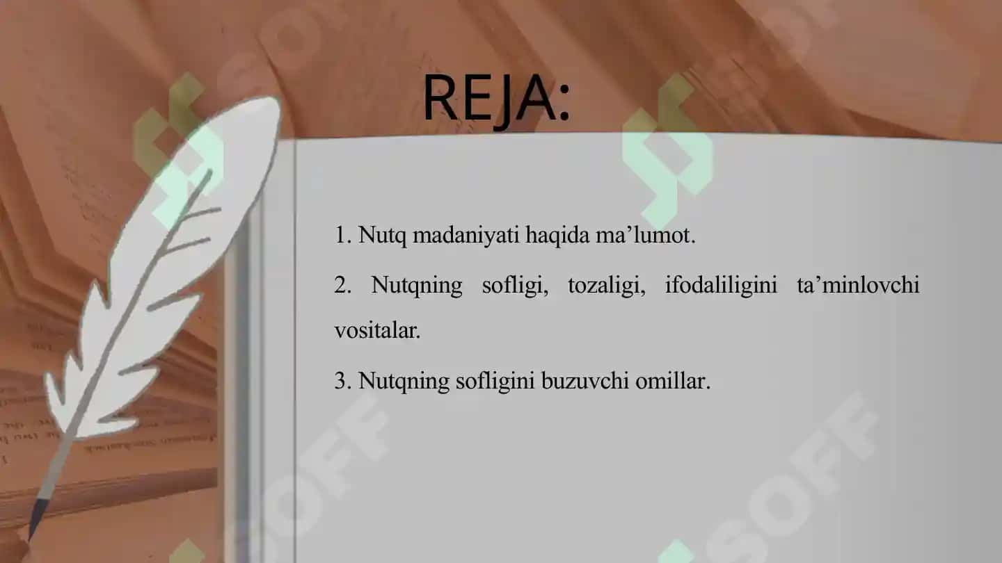 Nutqning Sofligini Ta’minlovchi Vositalar 2