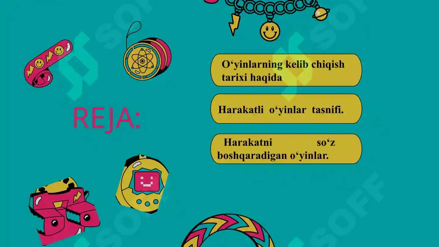 HARAKATNI SO’Z BOSHQARADIGAN O’YINLAR 2